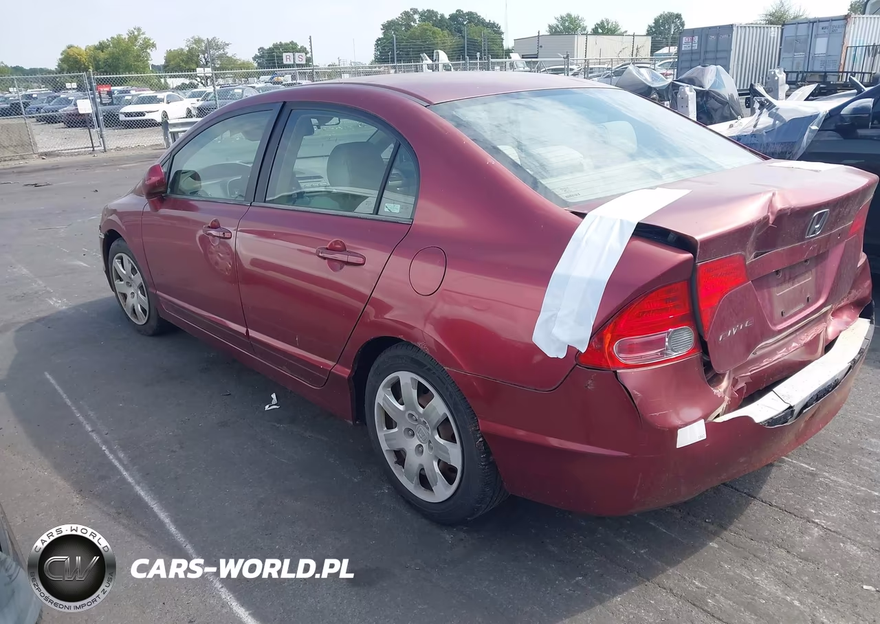 2007 Honda Civic Lx VIN:1HGFA16577L014469 - 3