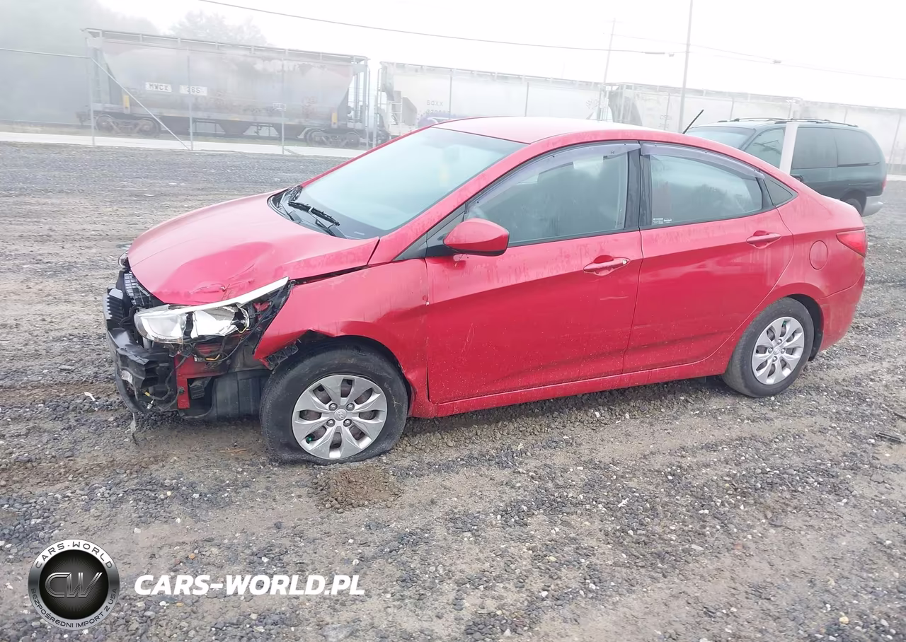2015 Hyundai Accent Gls VIN:KMHCT4AE1FU866793 - 2