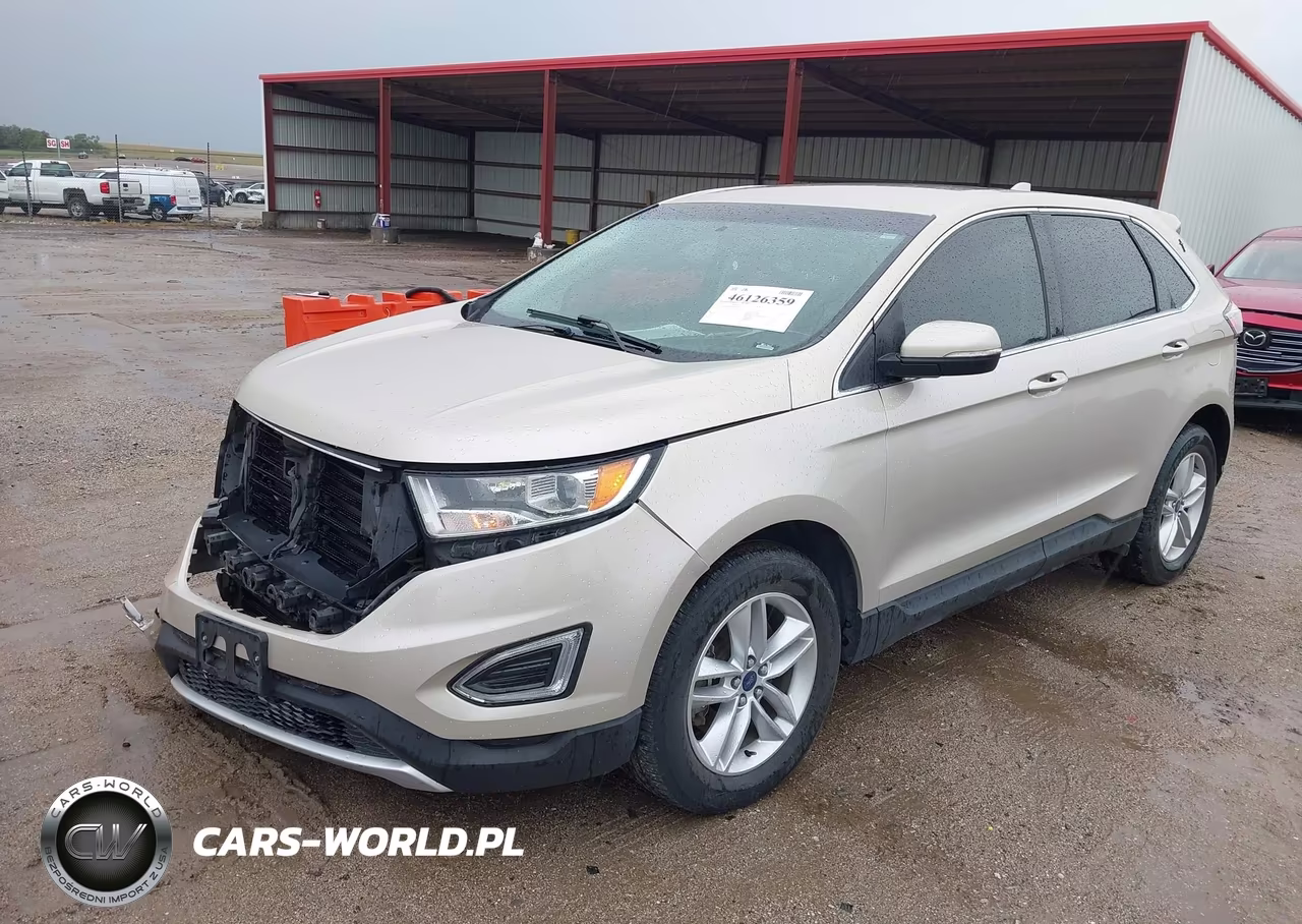 2017 Ford Edge Sel VIN:2FMPK4J97HBB67880 - 2