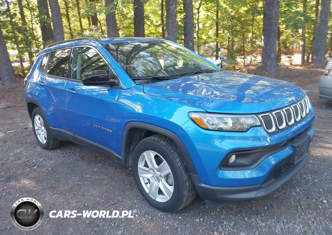 2022 Jeep Compass Latitude Fwd VIN:3C4NJCBB7NT119676 - 1