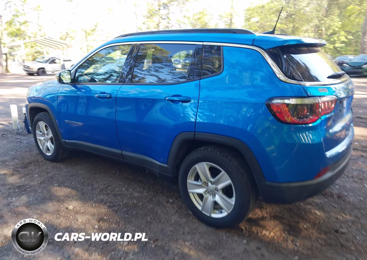 2022 Jeep Compass Latitude Fwd VIN:3C4NJCBB7NT119676 - 3