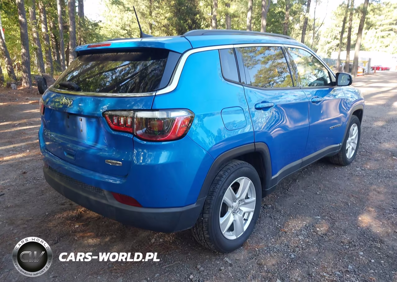 2022 Jeep Compass Latitude Fwd VIN:3C4NJCBB7NT119676 - 4