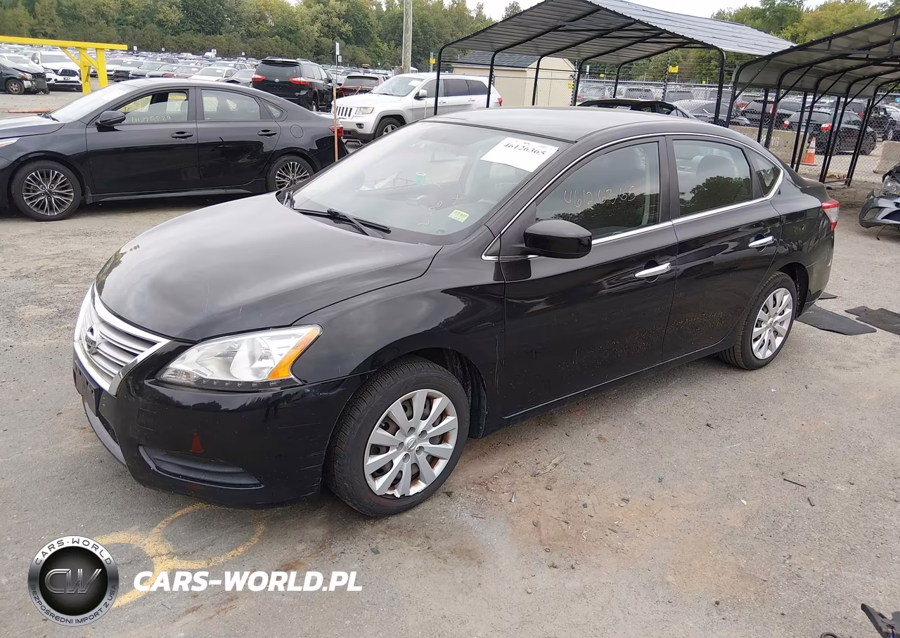 2013 Nissan Sentra Sv VIN:1N4AB7AP7DN906793 - 2