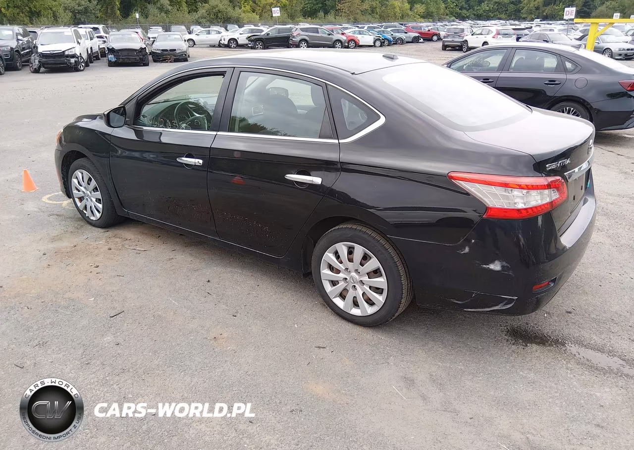 2013 Nissan Sentra Sv VIN:1N4AB7AP7DN906793 - 3