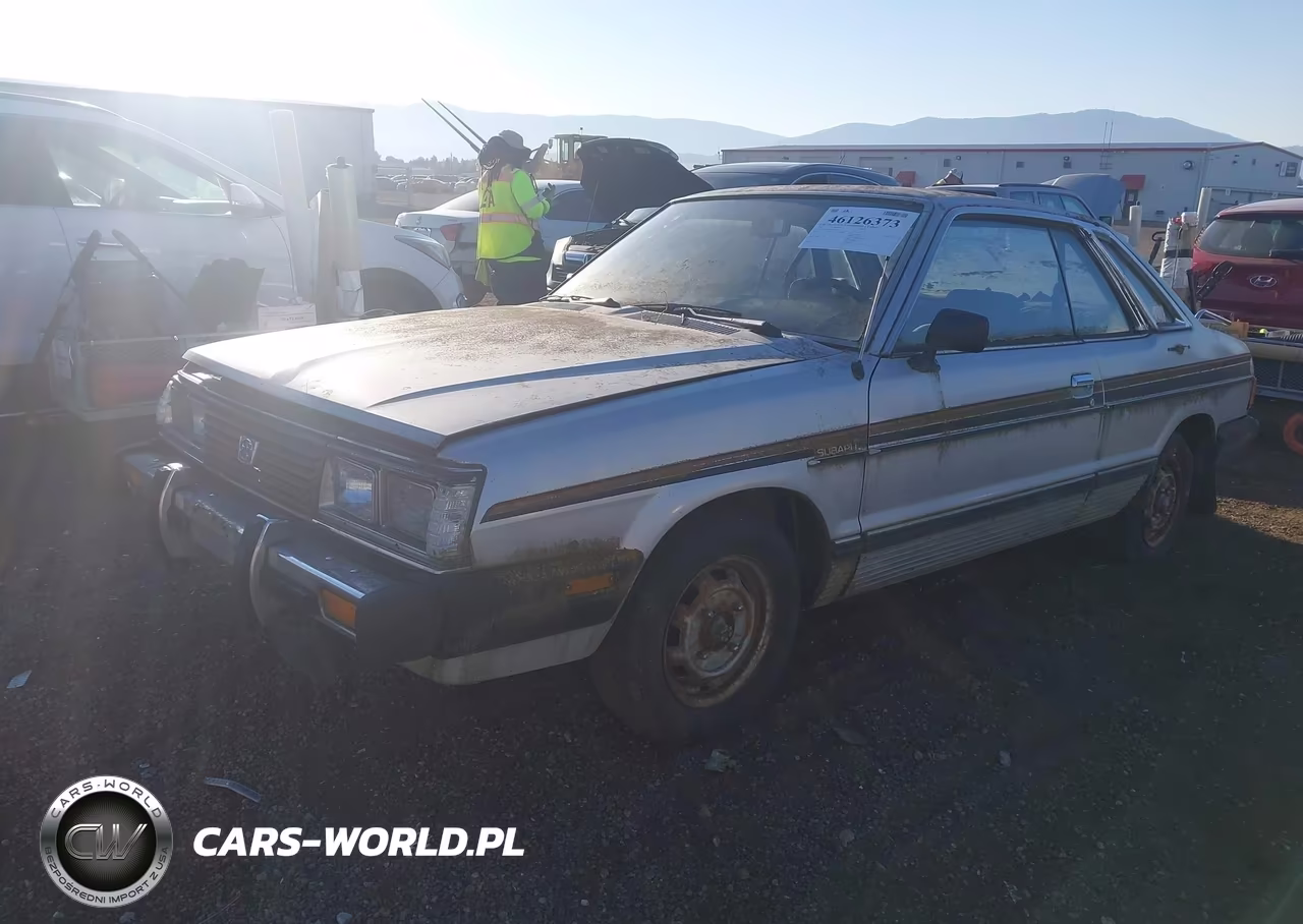 1982 Subaru Glf VIN:JF1AW44B7CB300347 - 2
