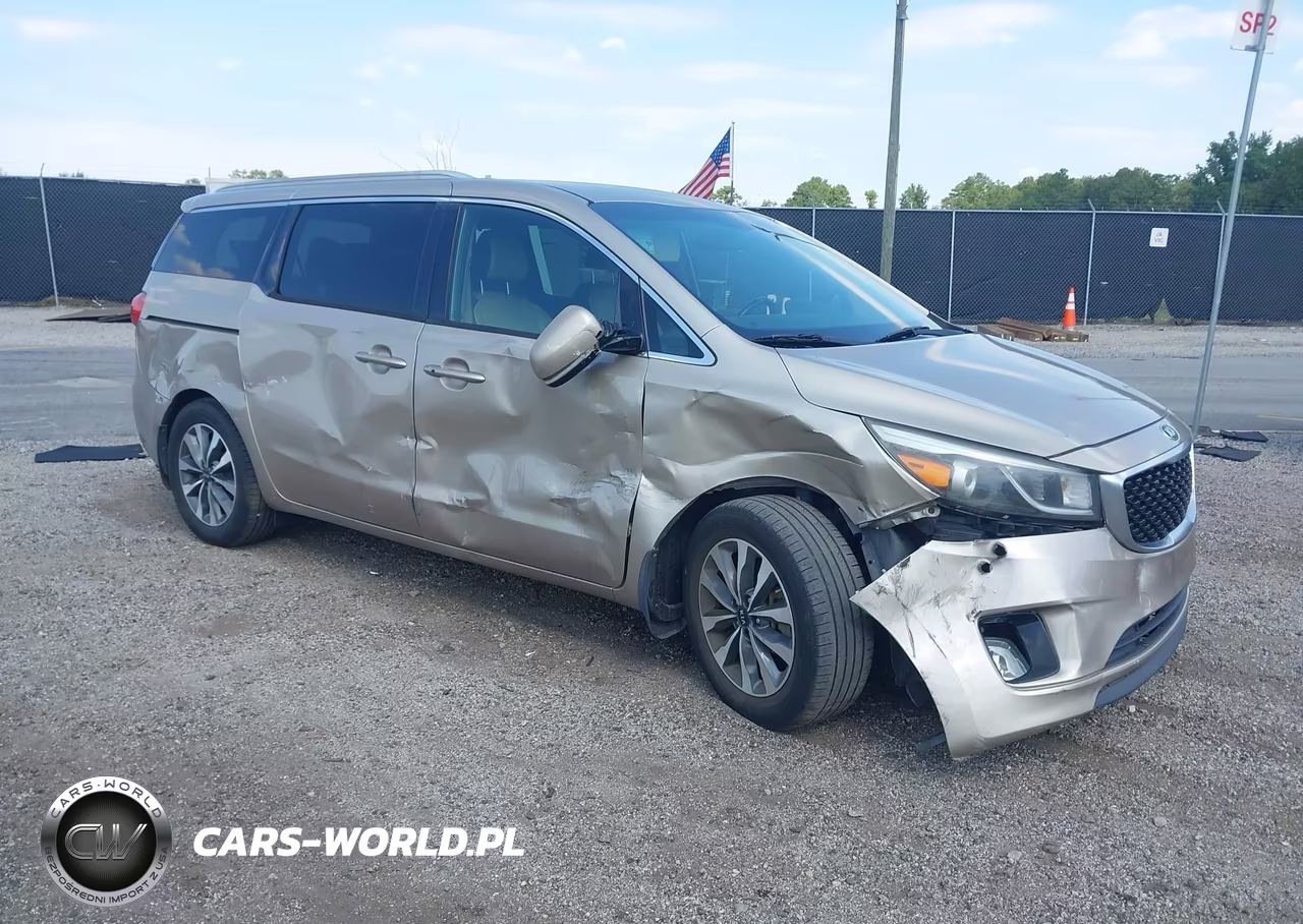 2015 Kia Sedona Sx VIN:KNDMC5C1XF6018652 - 1