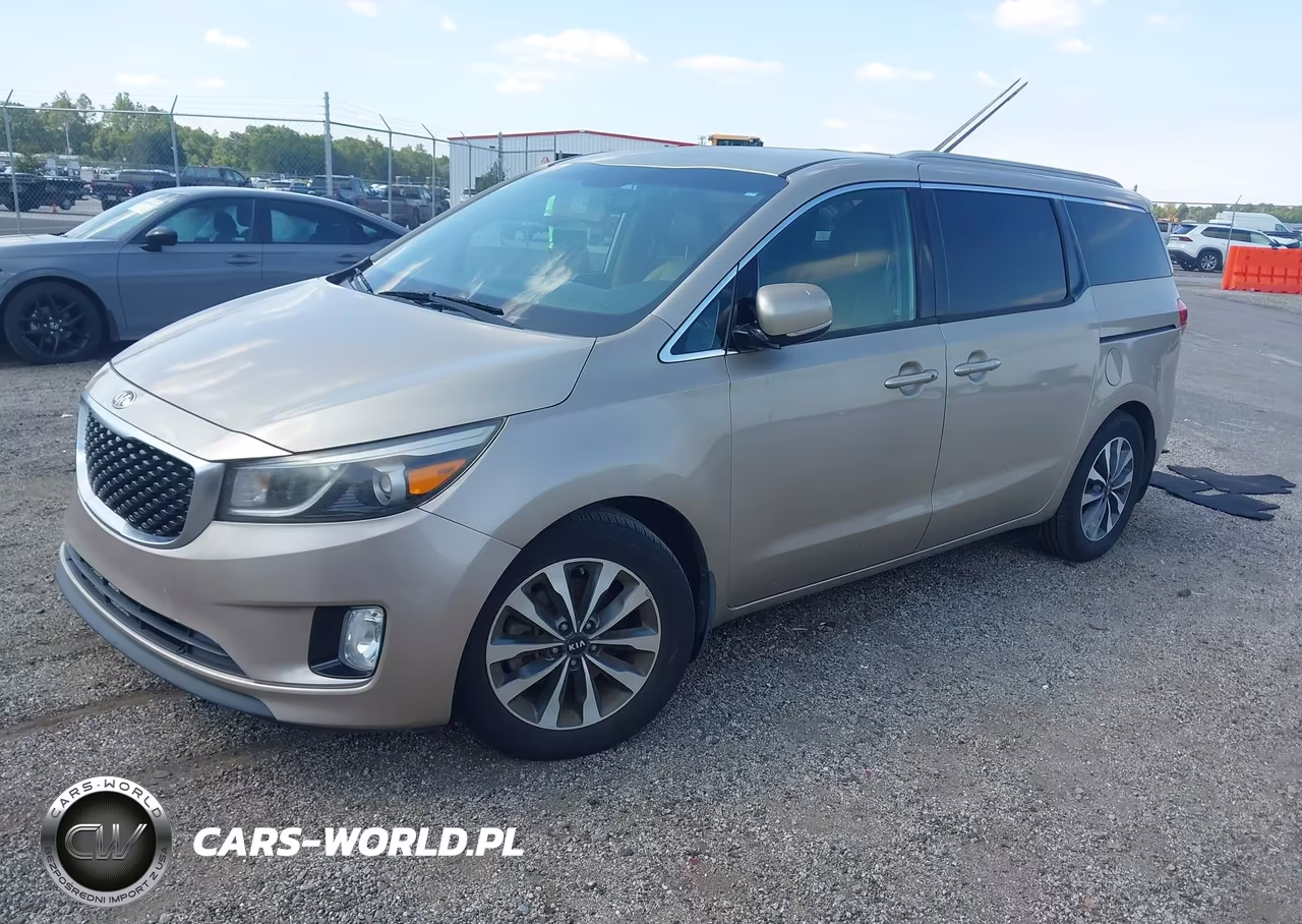 2015 Kia Sedona Sx VIN:KNDMC5C1XF6018652 - 2