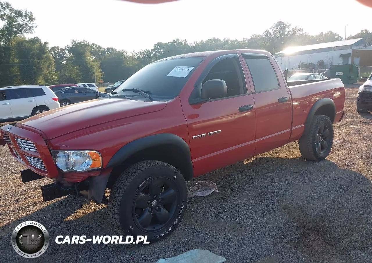 2003 Dodge Ram 1500 Slt-Laramie-St VIN:1D7HU18D03S341563 - 2