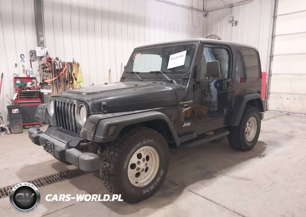 1999 Jeep Wrangler Sport VIN:1J4FY19S7XP402171 - 2