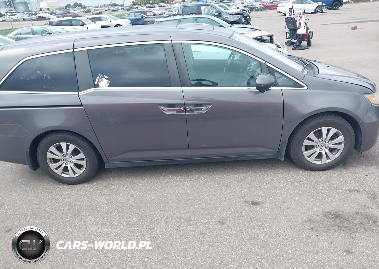 2014 Honda Odyssey Ex-L VIN:5FNRL5H64EB093439 - 10