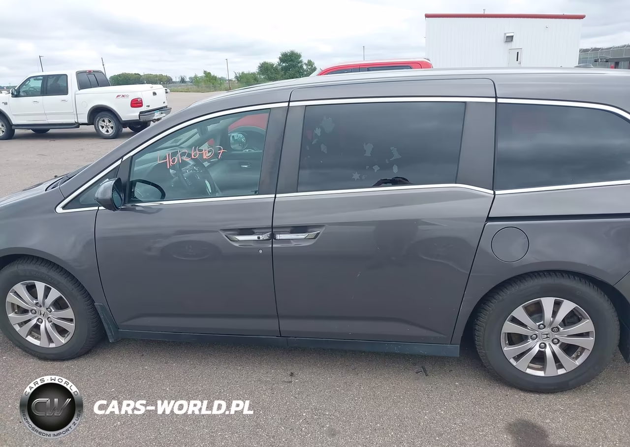 2014 Honda Odyssey Ex-L VIN:5FNRL5H64EB093439 - 3