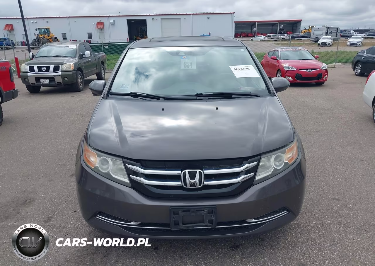 2014 Honda Odyssey Ex-L VIN:5FNRL5H64EB093439 - 9