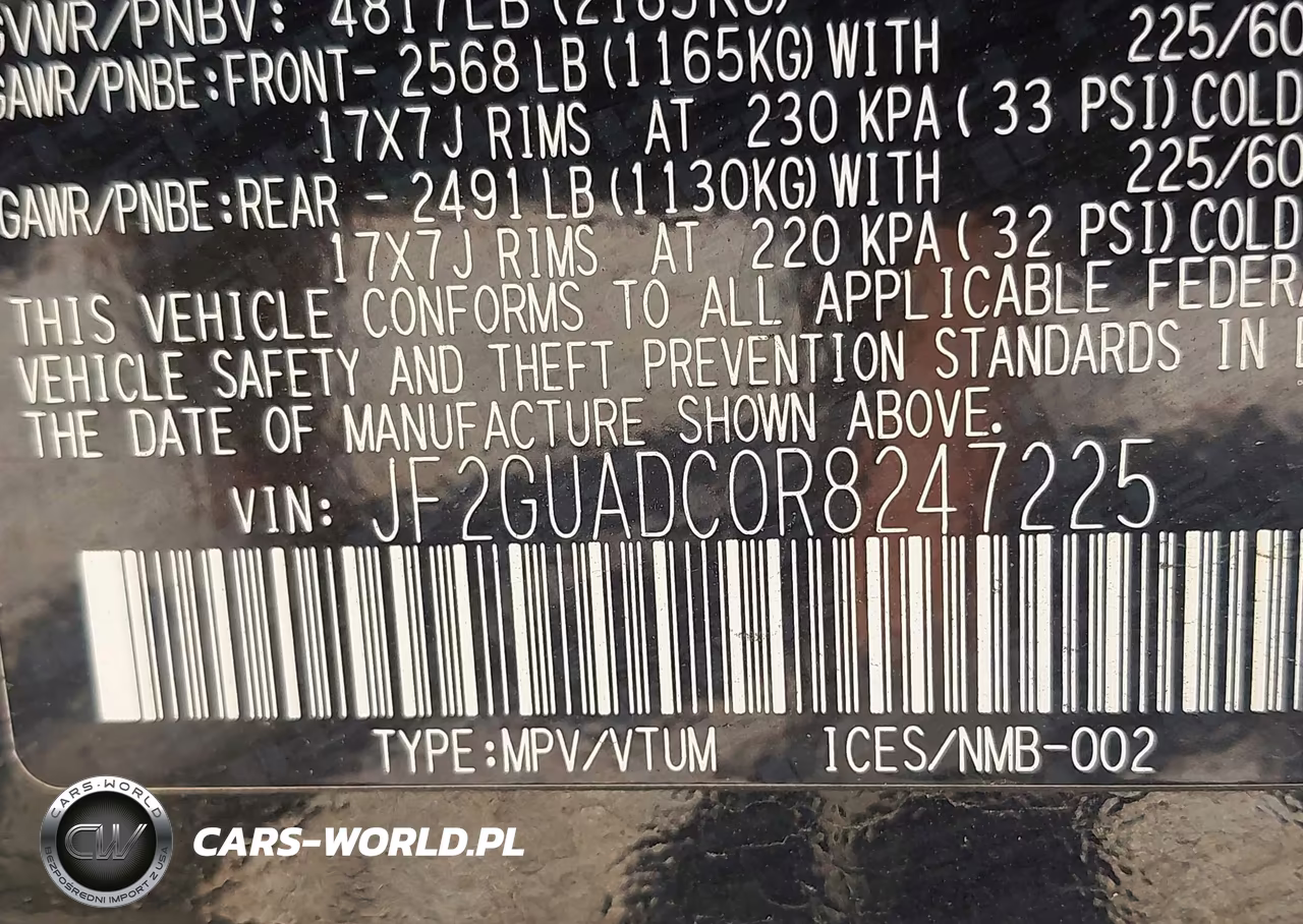 2024 Subaru Crosstrek Premium VIN:JF2GUADC0R8247225 - 9