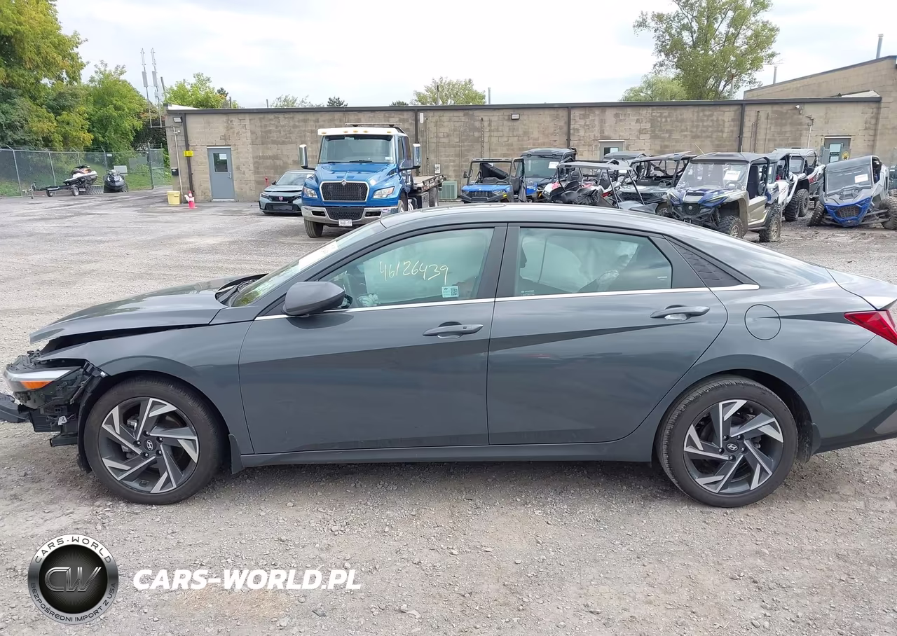 2024 Hyundai Elantra Sel VIN:KMHLS4DG9RU748060 - 14