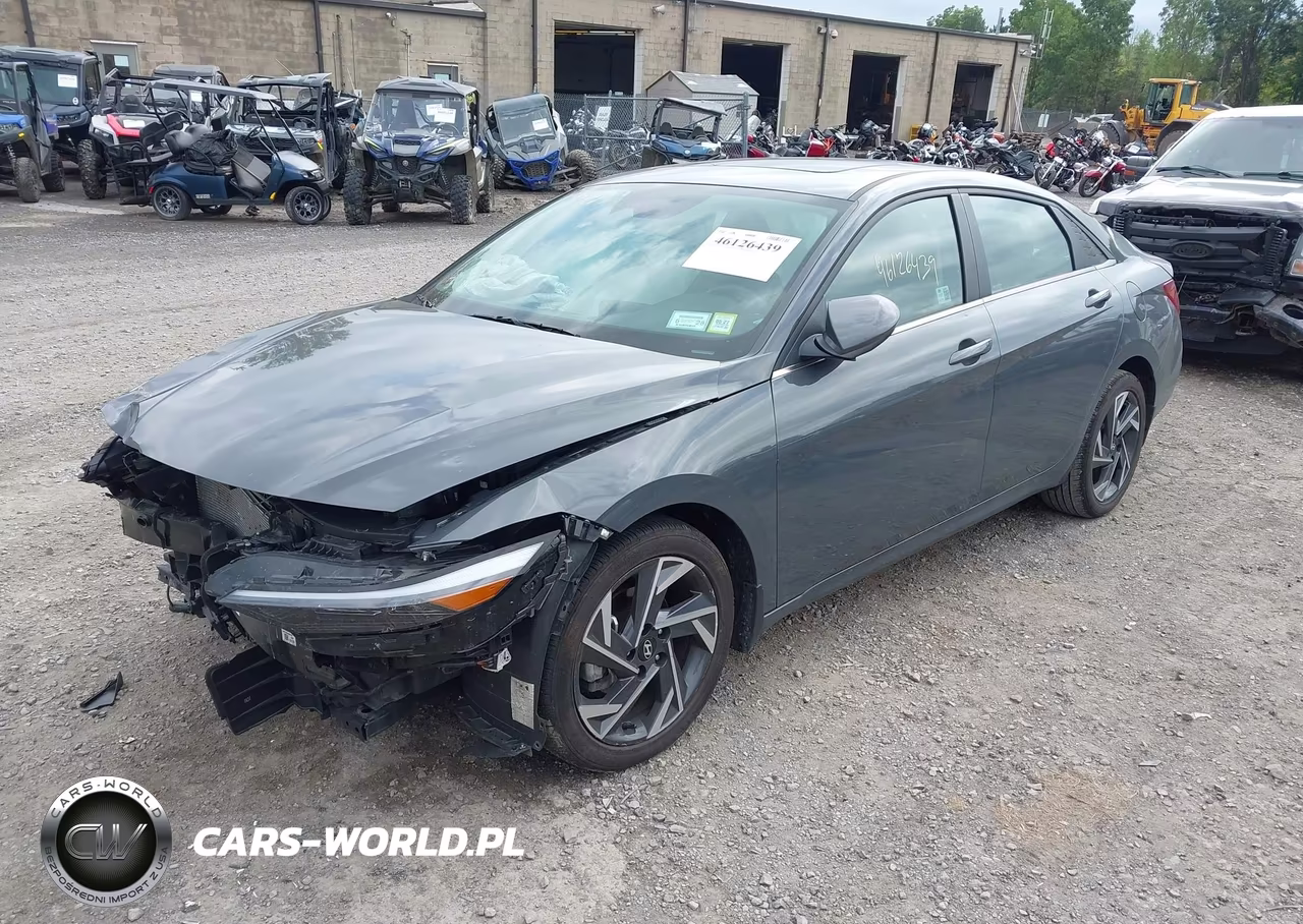 2024 Hyundai Elantra Sel VIN:KMHLS4DG9RU748060 - 2