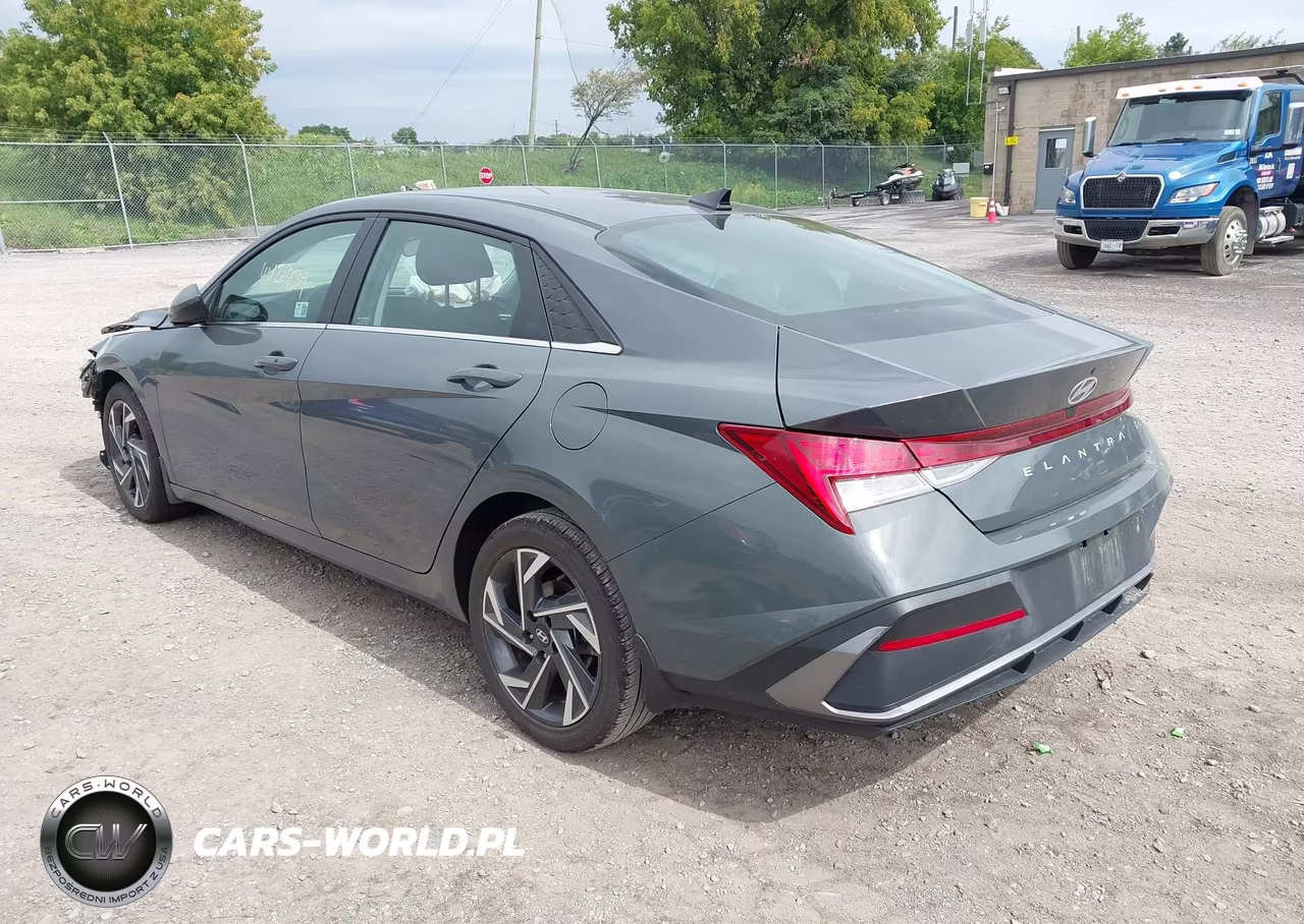 2024 Hyundai Elantra Sel VIN:KMHLS4DG9RU748060 - 3