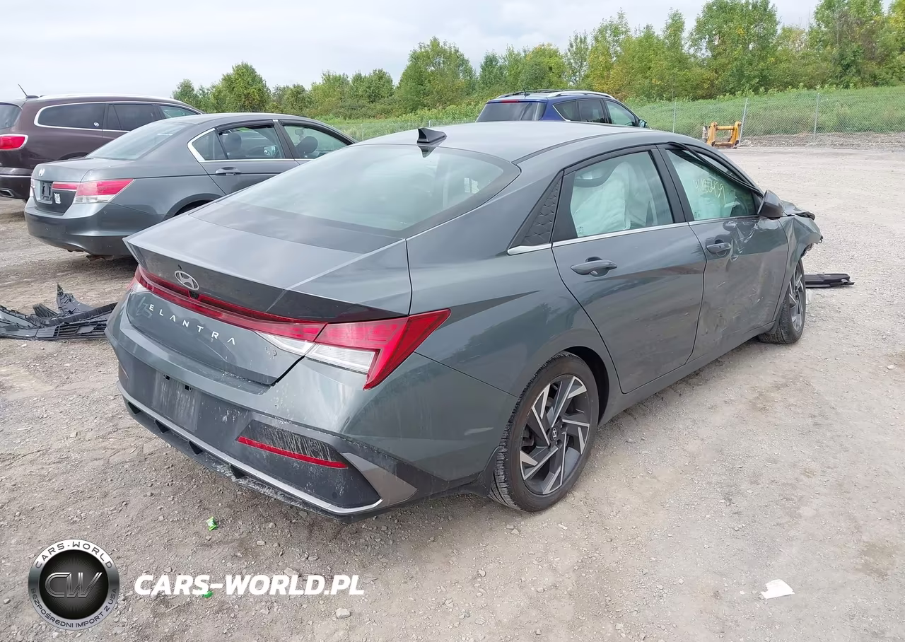 2024 Hyundai Elantra Sel VIN:KMHLS4DG9RU748060 - 4