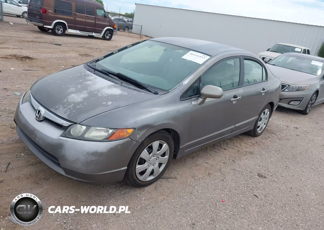 2007 Honda Civic Lx VIN:2HGFA16547H314872 - 2