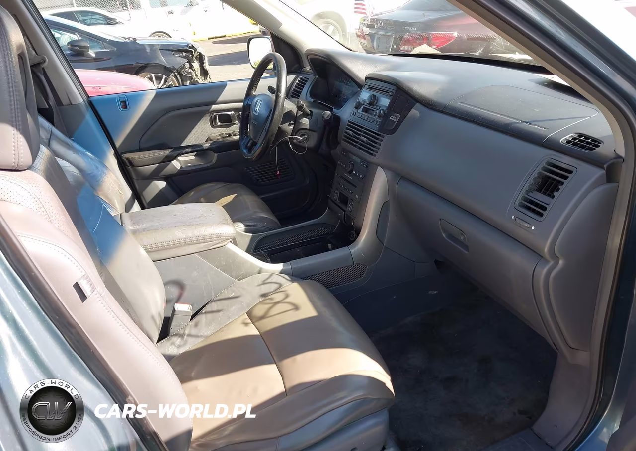 2005 Honda Pilot Ex-L VIN:2HKYF18535H523241 - 5