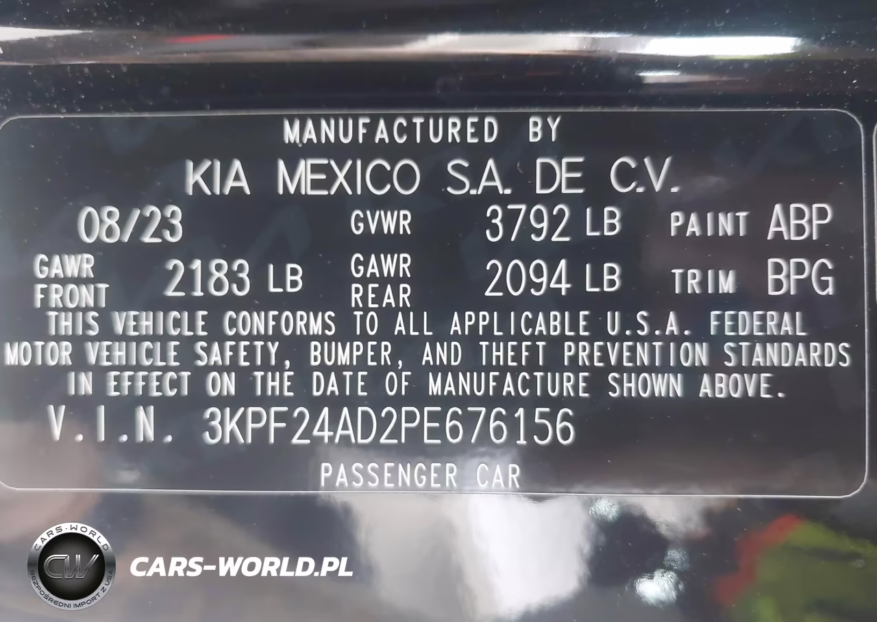 2023 Kia Forte Lxs VIN:3KPF24AD2PE676156 - 9