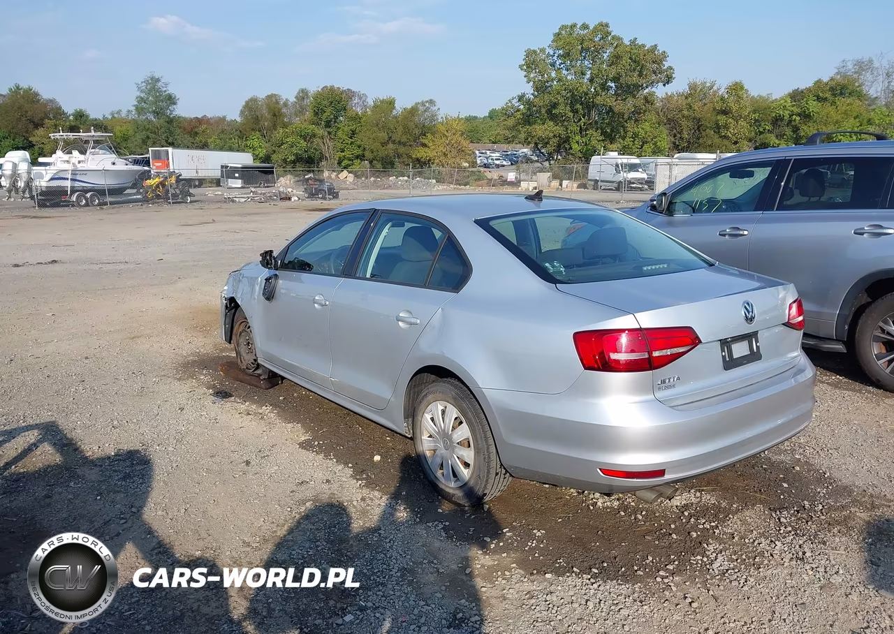 2015 Volkswagen Jetta 2.0L S VIN:3VW2K7AJ9FM347025 - 3