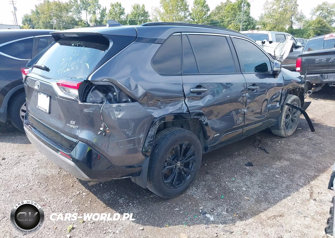 2024 Toyota Rav4 Hybrid Se VIN:4T3T6RFV1RU163297 - 4