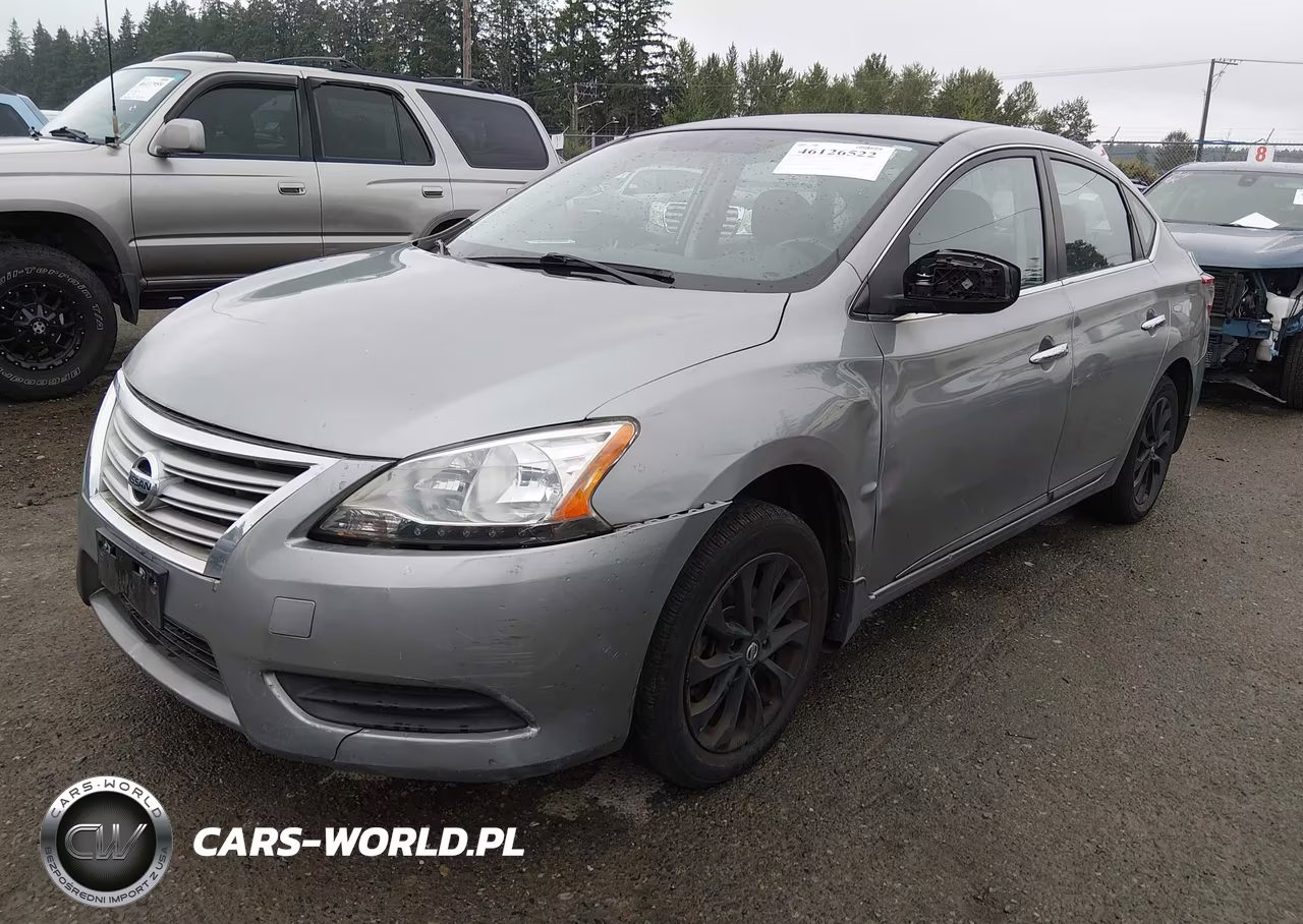 2014 Nissan Sentra Sv VIN:3N1AB7AP8EY328737 - 2