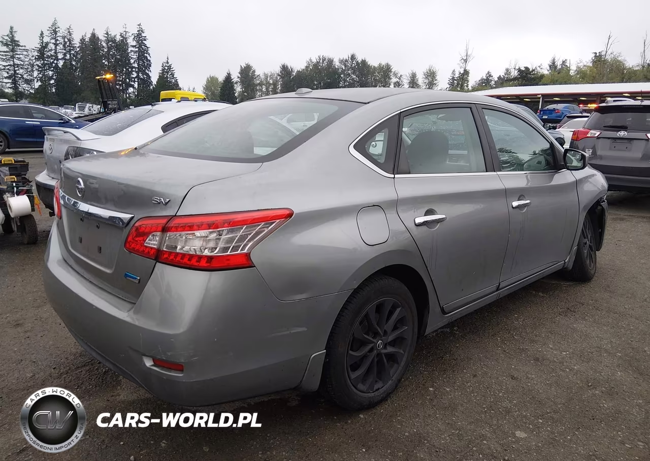 2014 Nissan Sentra Sv VIN:3N1AB7AP8EY328737 - 4