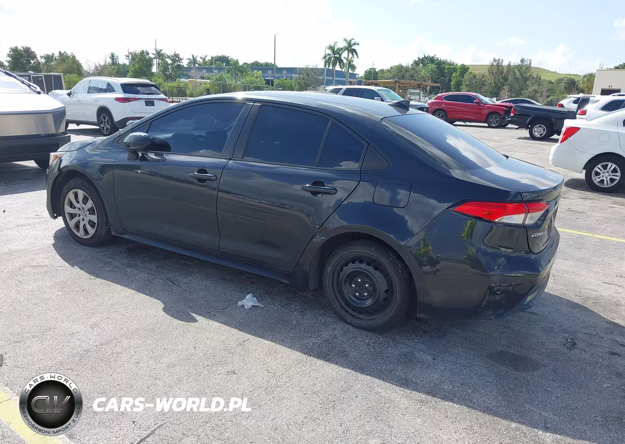2021 Toyota Corolla Le VIN:JTDEPMAE5MJ157784 - 3