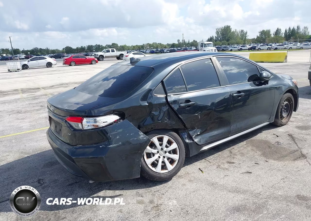 2021 Toyota Corolla Le VIN:JTDEPMAE5MJ157784 - 4