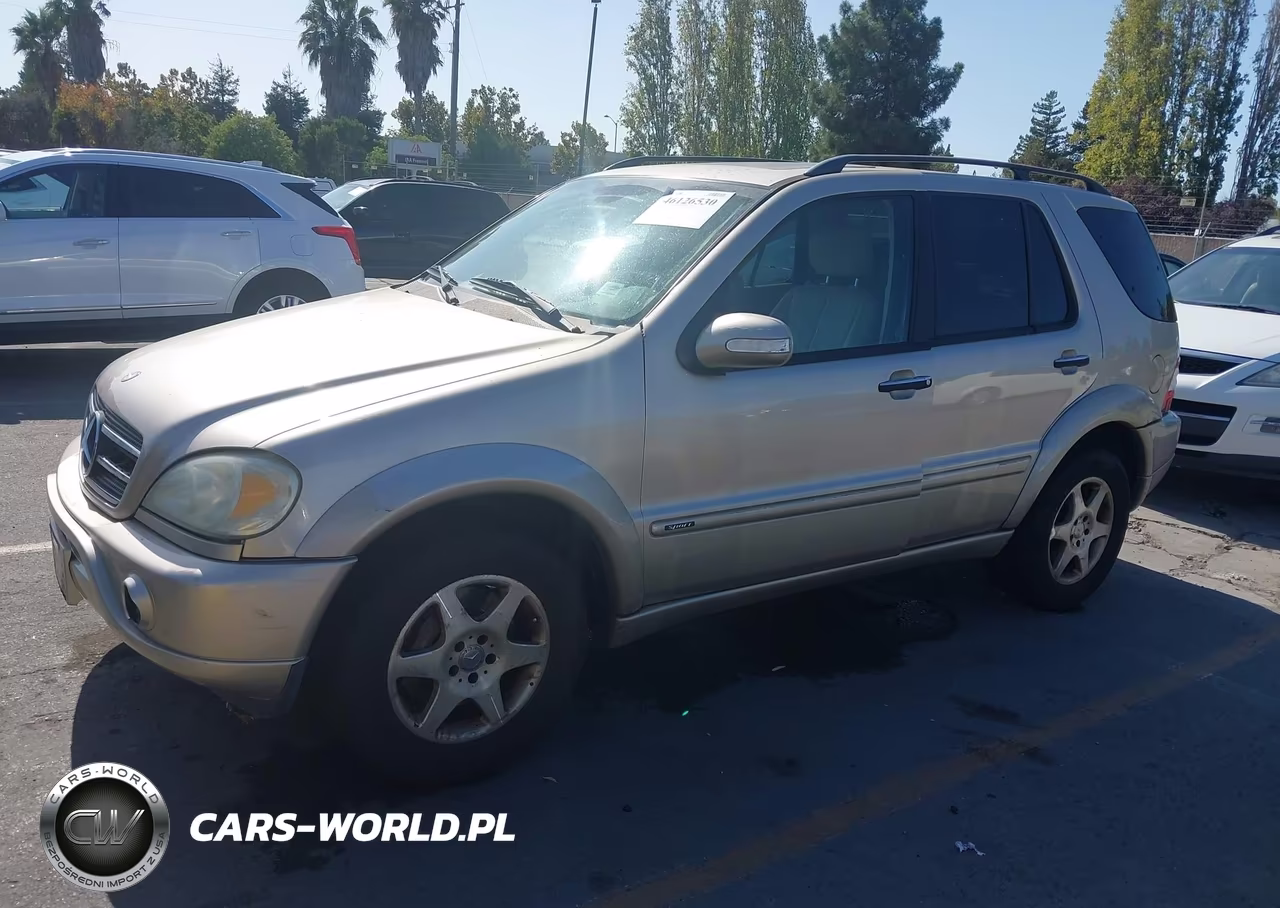 2002 Mercedes-Benz Ml 500 VIN:4JGAB75E62A347790 - 2