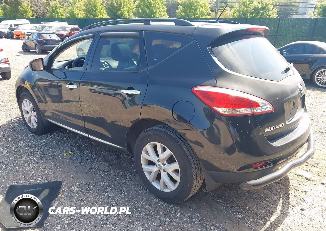 2012 Nissan Murano Sl VIN:JN8AZ1MW2CW227940 - 3