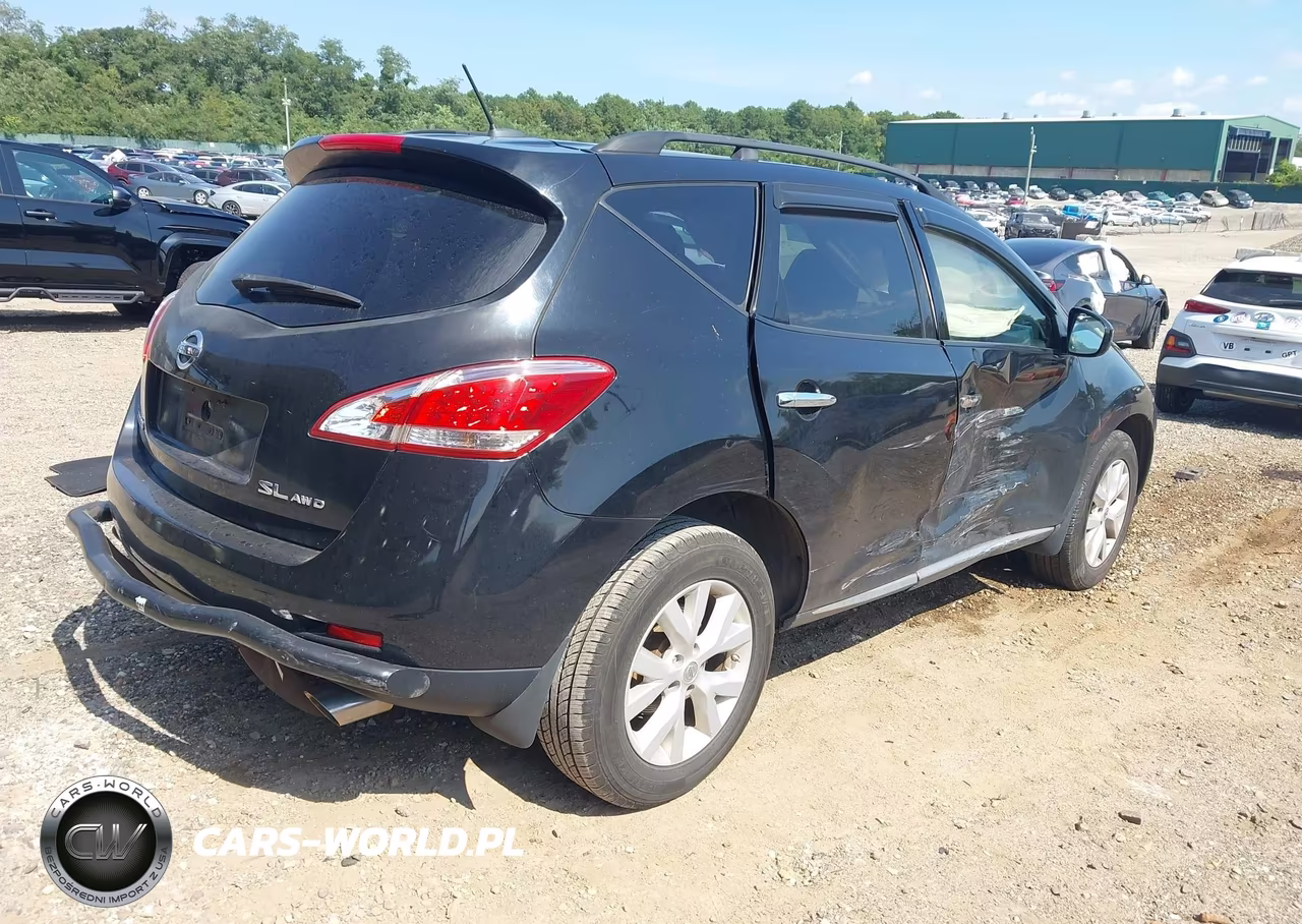 2012 Nissan Murano Sl VIN:JN8AZ1MW2CW227940 - 4