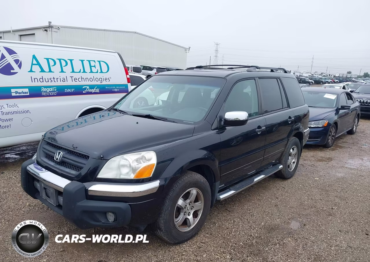 2005 Honda Pilot Ex-L VIN:2HKYF187X5H536599 - 2
