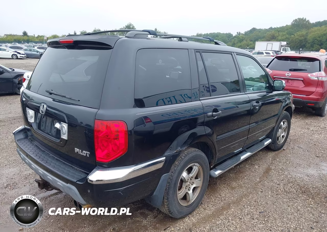 2005 Honda Pilot Ex-L VIN:2HKYF187X5H536599 - 4
