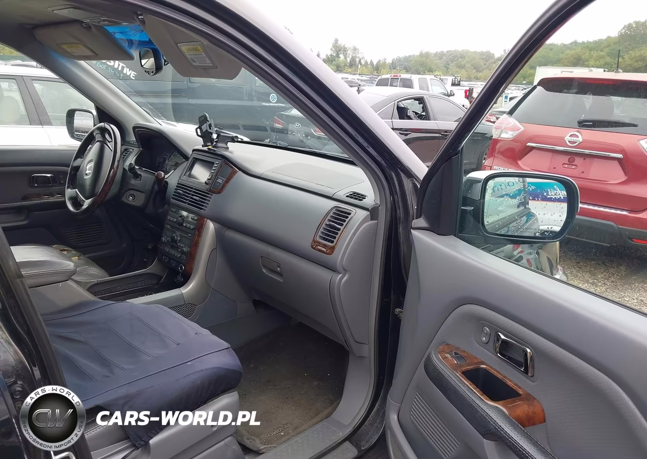 2005 Honda Pilot Ex-L VIN:2HKYF187X5H536599 - 5