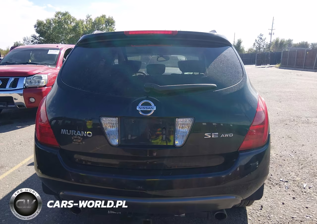 2004 Nissan Murano Se VIN:JN8AZ08W04W340825 - 16