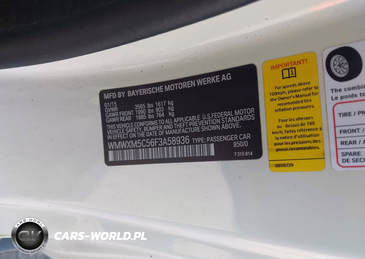 2015 Mini Hardtop Cooper VIN:WMWXM5C56F3A58936 - 9