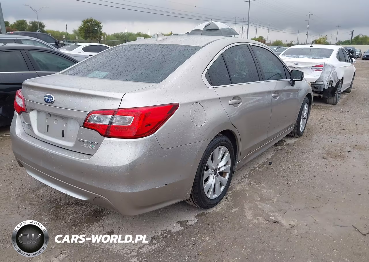 2017 Subaru Legacy 2.5I Premium VIN:4S3BNAC63H3021967 - 4