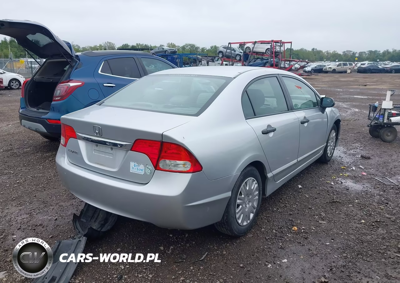 2011 Honda Civic Vp VIN:2HGFA1F38BH525841 - 4