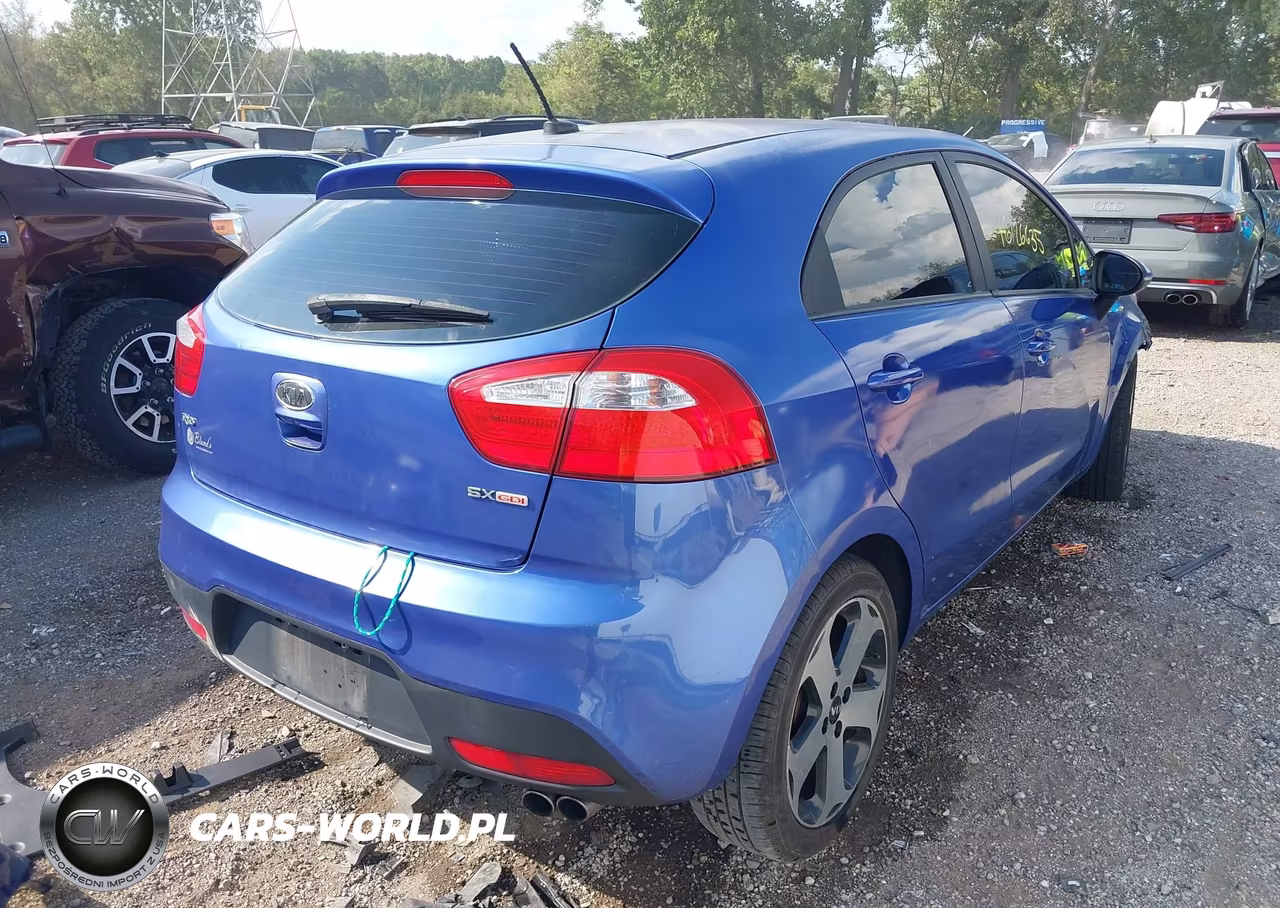 2012 Kia Rio5 Sx VIN:KNADN5A36C6079066 - 4