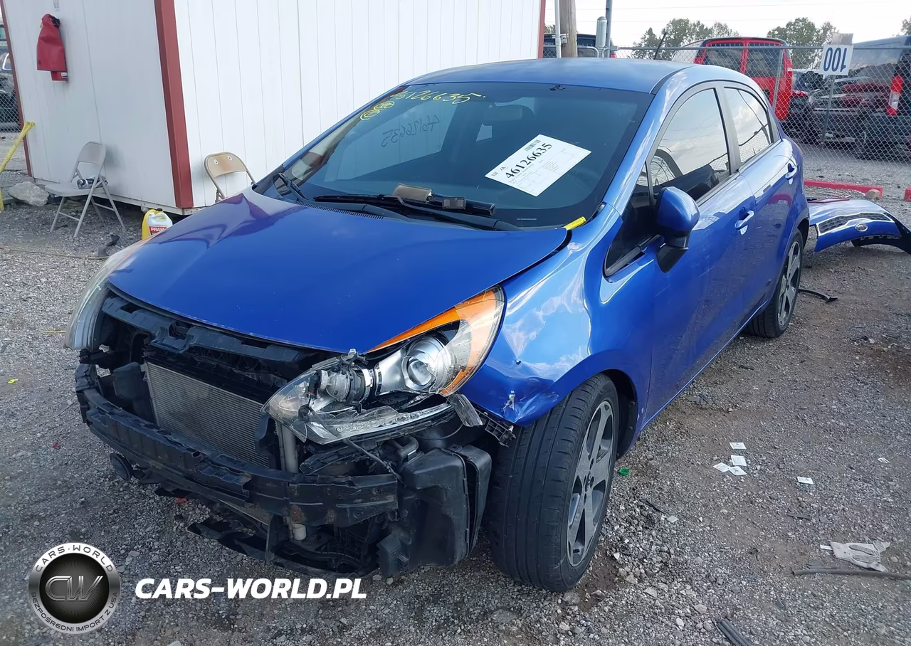 2012 Kia Rio5 Sx VIN:KNADN5A36C6079066 - 6