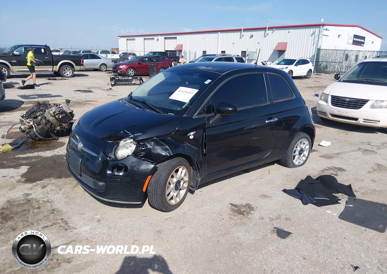 2015 Fiat 500 Pop VIN:3C3CFFAR1FT561920 - 2