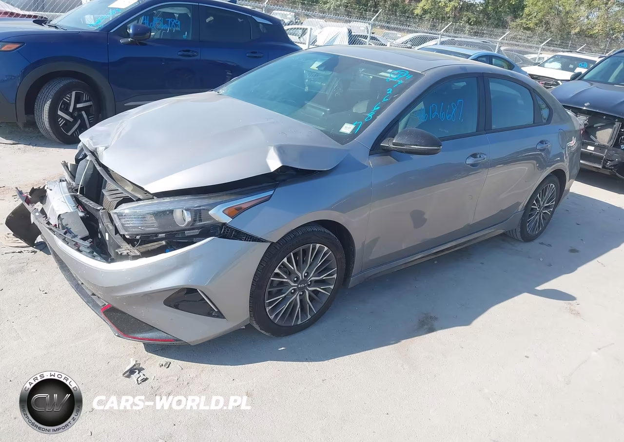 2023 Kia Forte Gt-Line VIN:3KPF54AD4PE574574 - 2