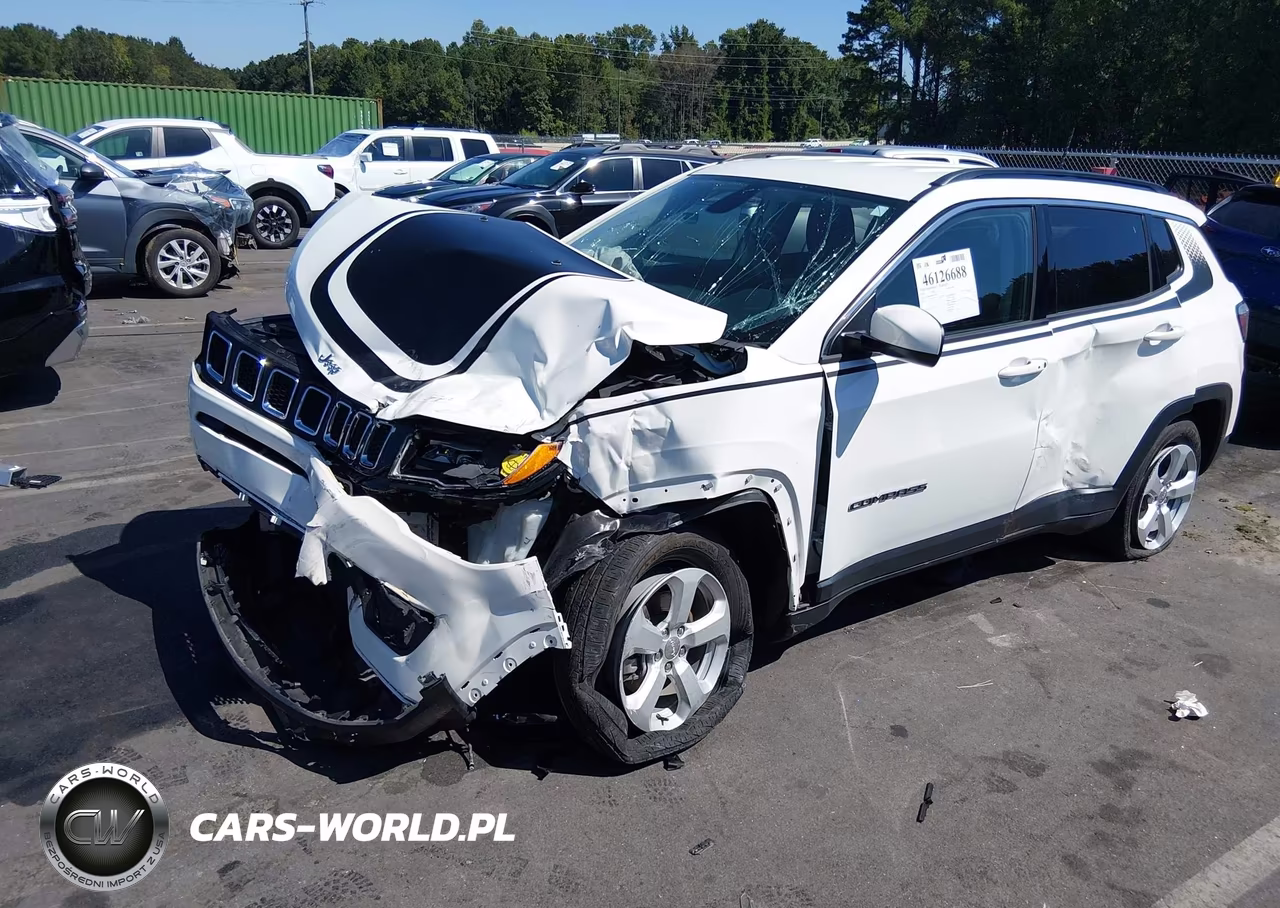 2018 Jeep Compass Latitude 4X4 VIN:3C4NJDBB8JT455000 - 2