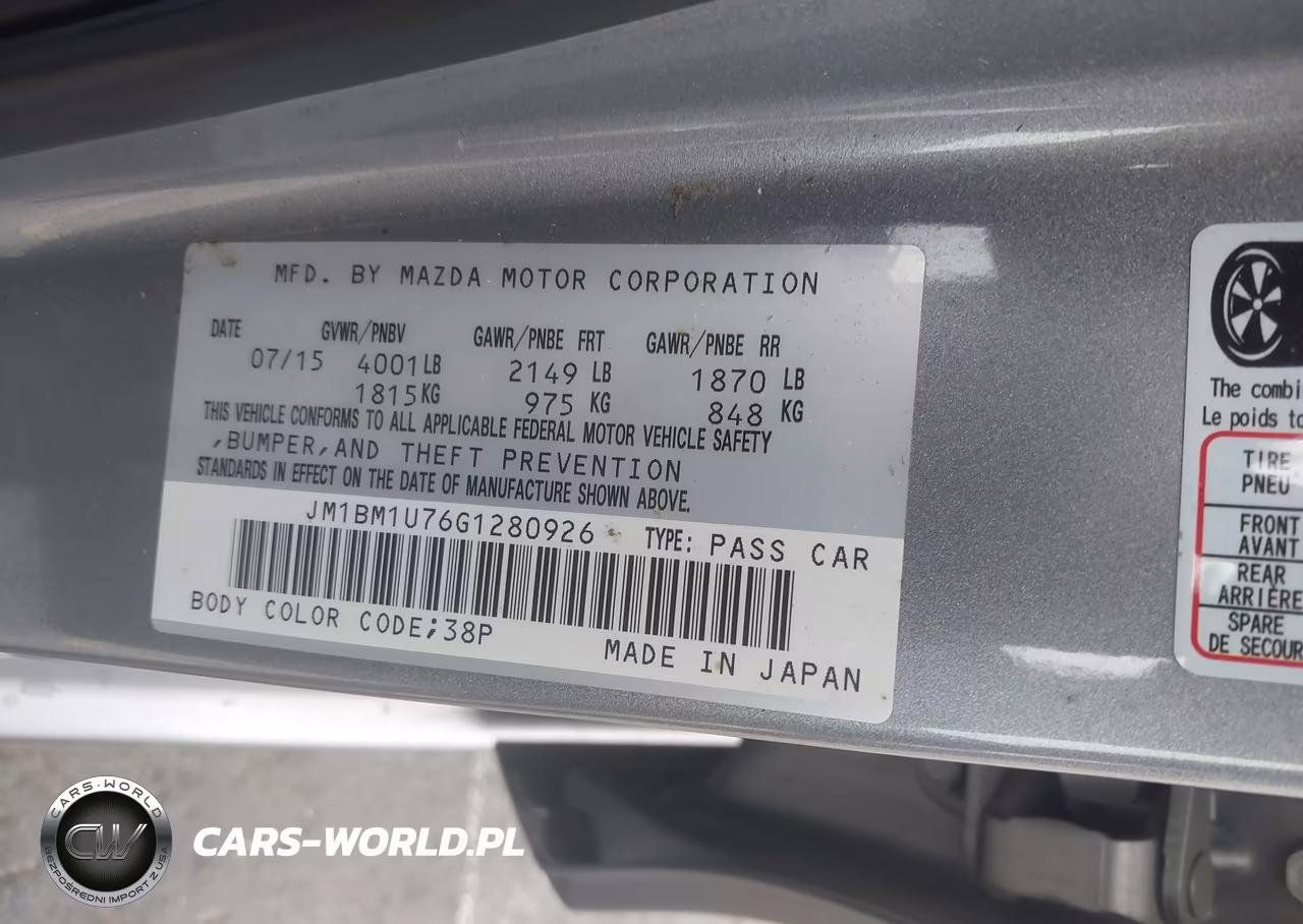 2016 Mazda Mazda3 I Sport VIN:JM1BM1U76G1280926 - 9