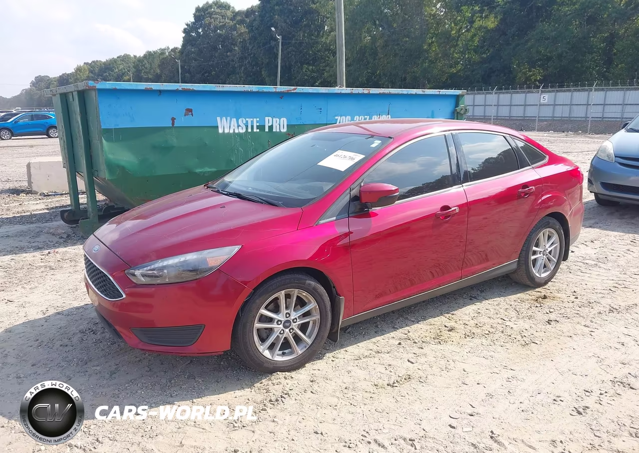 2017 Ford Focus Se VIN:1FADP3F25HL282448 - 2