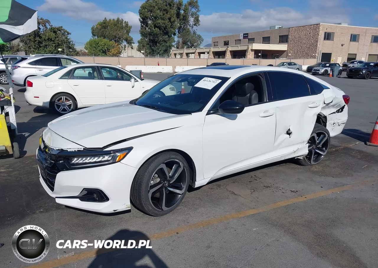 2021 Honda Accord Sport 2.0T VIN:1HGCV2F33MA007067 - 2