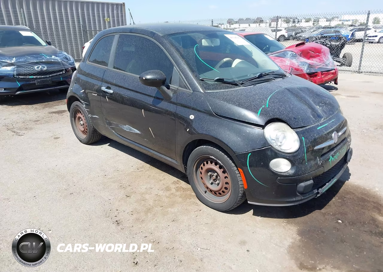 2012 Fiat 500 Pop VIN:3C3CFFARXCT339694 - 1