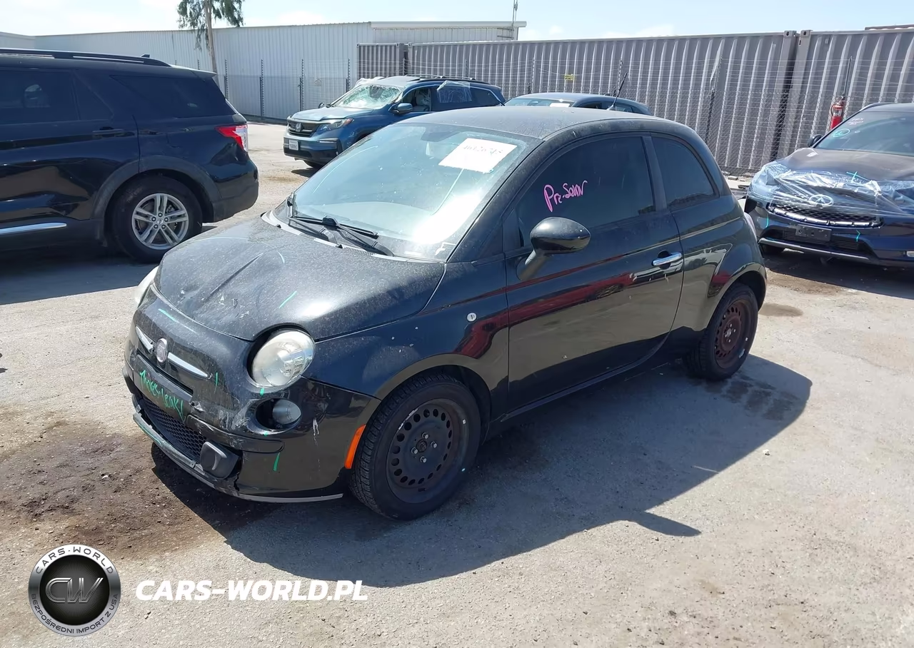 2012 Fiat 500 Pop VIN:3C3CFFARXCT339694 - 2